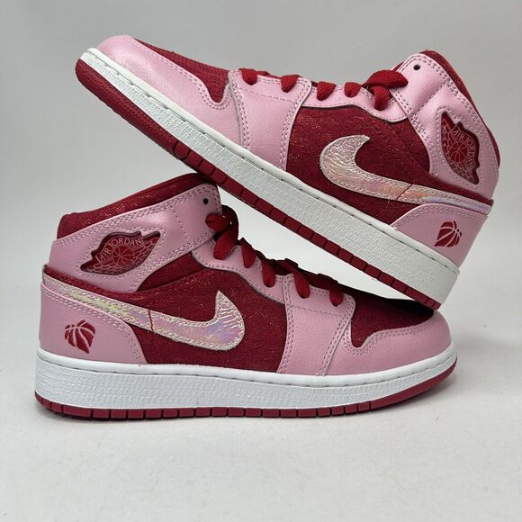 Jordan Shoes - Nike Air Jordan 1 Mid Premium “Valentine's Day” 2023